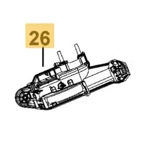 Hus DCMPH566 motorhus - pos.26