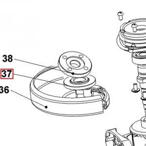 Inderste flange Black&Decker BEG120