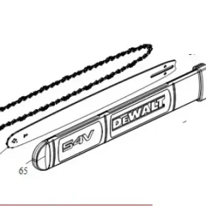 Kjede DCMCS575 50 cm