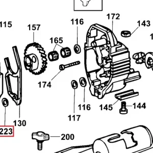 Lås DW323/933/ST74 - serviceendring