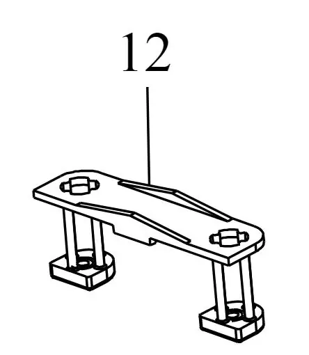 Leg B&D KA330 / KA320EKA