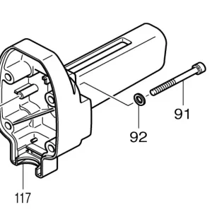 Makita håndtag HM1810 (kontakt)