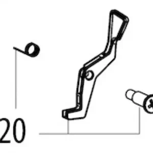 Metabo KGS216M skærmudløser