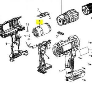 Motor DCD776 - 18V
