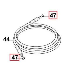 O-ring B&D BXPWxxxx højttrykrenser