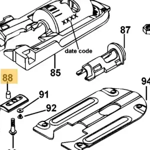 Plunger DC330/DW333/DCS331 - pos.88