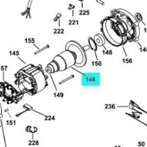 Rotor DW717XPS type 4-5 / DWS727