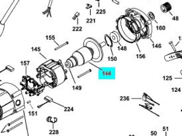 Rotor DW717XPS type 4-5 / DWS727