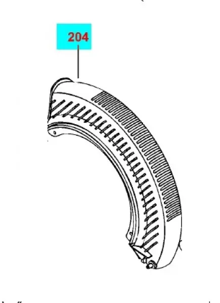 Skærm DW718 "plast"