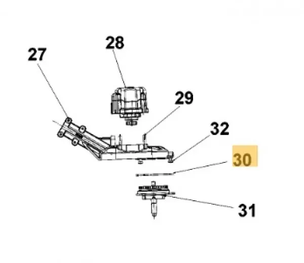 Spacer, Dewalt DCM571