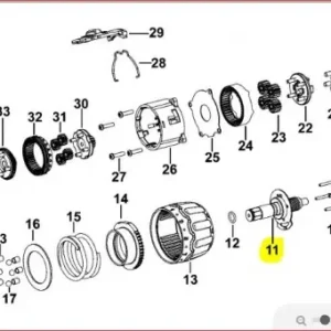 Spindel DCD777