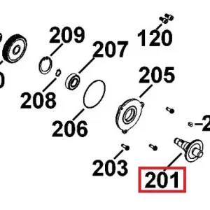 Spindel DW745