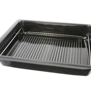 Stekepanne 455x375x81mm Ekstra dyp med rist BSH maks 300g