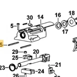Strip Dewalt DC380 - DCS387
