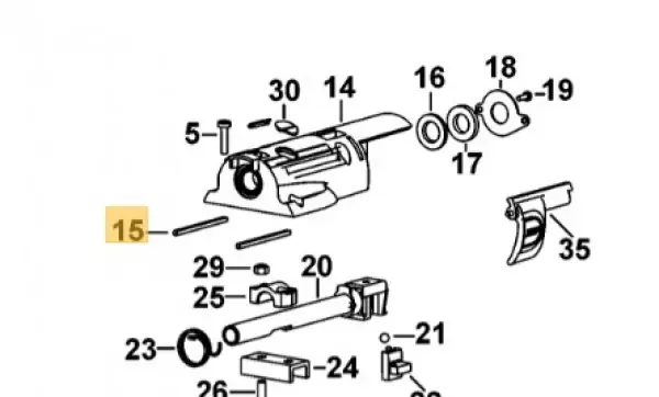 Strip Dewalt DC380 - DCS387