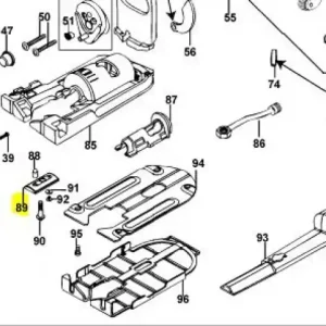 SUPPORT PLATE DC330/DW330/DCS331