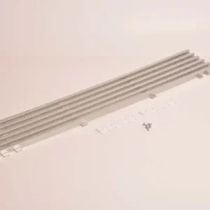 Universal grått panel for kjøleskap