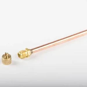 Universal påfyllingsrør med schraderventil 120mm