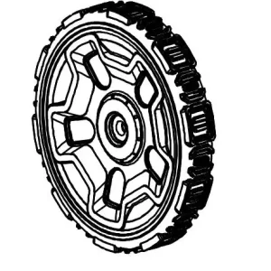 Wheel DCMWSP156 - rear