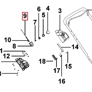Wire CLM3820 / CLM5448PC2 - pos.9