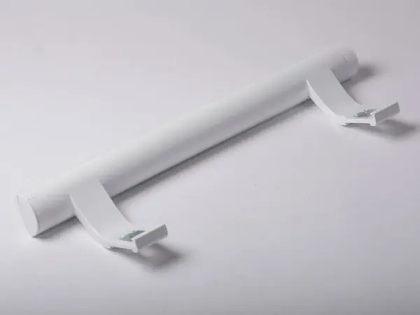 Zanussi hvitt håndtak for kjøleskap 360mm