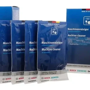 Maskinrens 3-pakker med 12 x 45g poser for oppvaskmaskiner