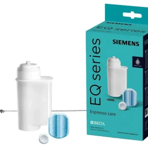 Vedlikeholdssett med filter, børste og rens for kaffemaskiner