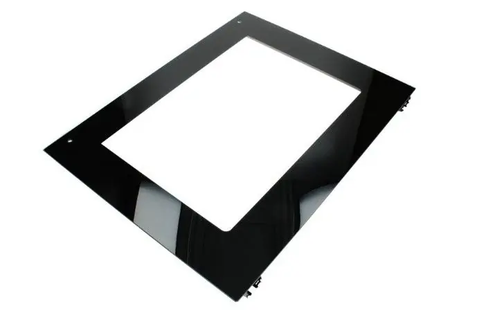 Frontglass for komfyrdør
