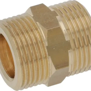 Ansats kobling 3/4" til 3/4" messing