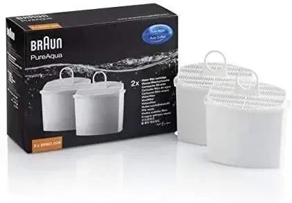 Vannfilter 2 stk for Braun kaffetrakter