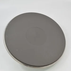 Kokeplate 2000W 230V ø220 mm, 4 mm kromring