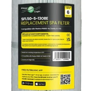 Filter PRB50 for svømmebasseng / boblebad / spa PR
