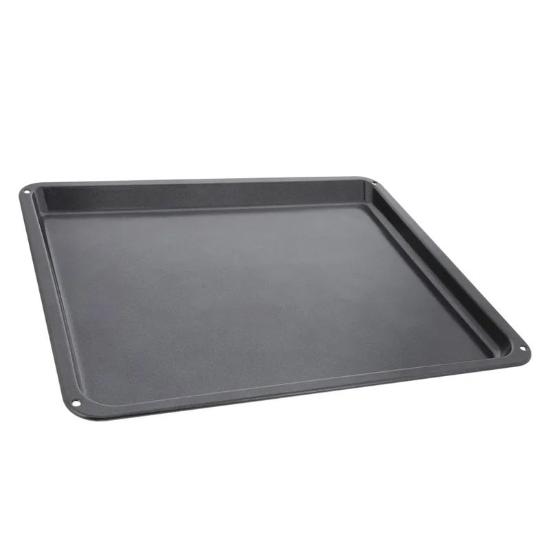Stekebrett / bakepanne 466 x 385 x 22 mm med non-stick belegg for komfyr