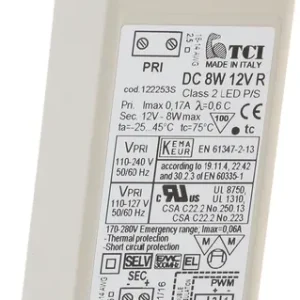 Trafo DC 8W 12V R til ledlys for Faber / Franke kjøkkenvifte