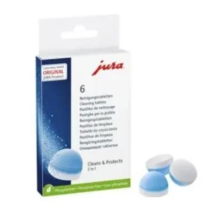 Rengjøringstabletter med 6 stk i pakken for Jura kaffemaskin