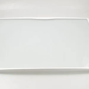 Glasshylle 460 x 310 mm med ramme for Whirlpool Bauknecht kjøleskap