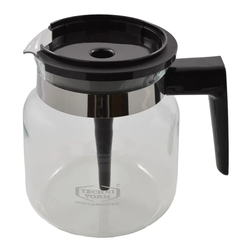 Glasskolbe / kanne 1,25 liter sort for Moccamaster kaffetrakter