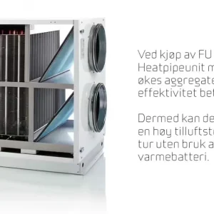 Filtersett til Nilan Heat Pipe 15 – 28