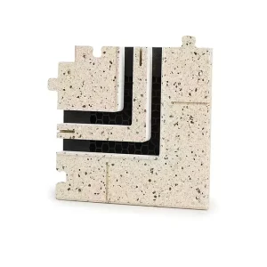 Corner connection forERGOVENT LINEO-PRO PUZZLE diffuser (2 slots x 20 mm / 90 degree RIGHT ANGLE CORNER)