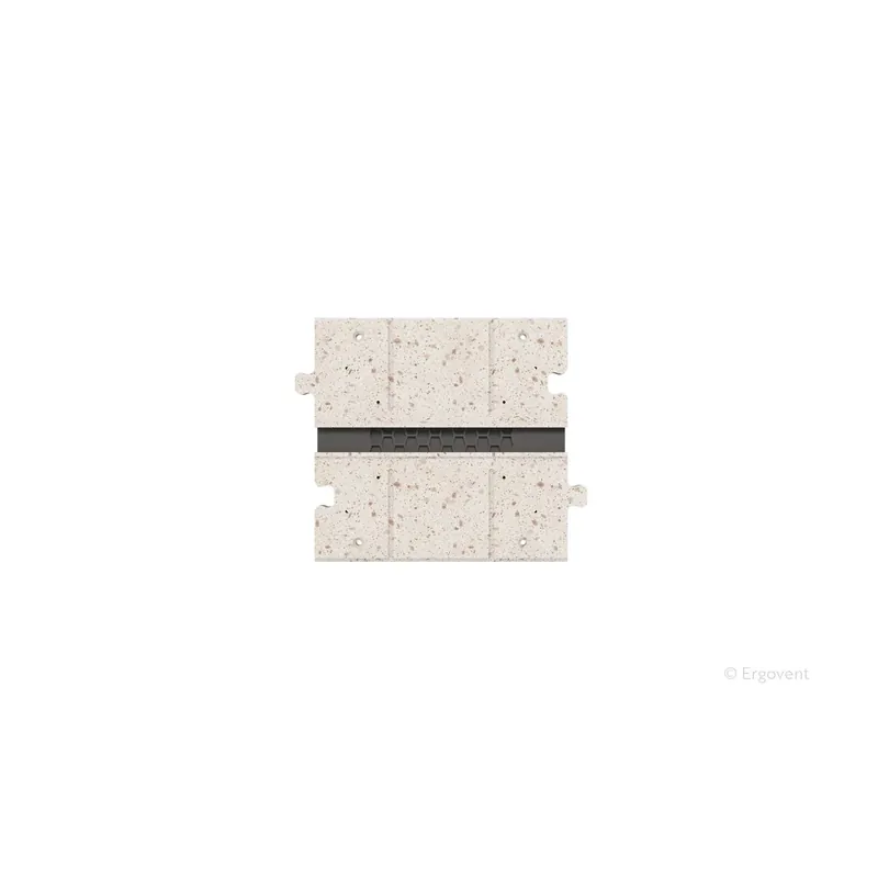 Moulage of ERGOVENT LINEO-PRO PUZZLE diffuser (1 slot x 20 mm x 200 mm)