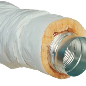 Alukanal isolert 50 M/M 1,5m Ø125