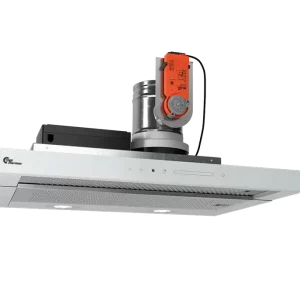 Alsace 60 cm hvit u/motor, balansert ventilasjon