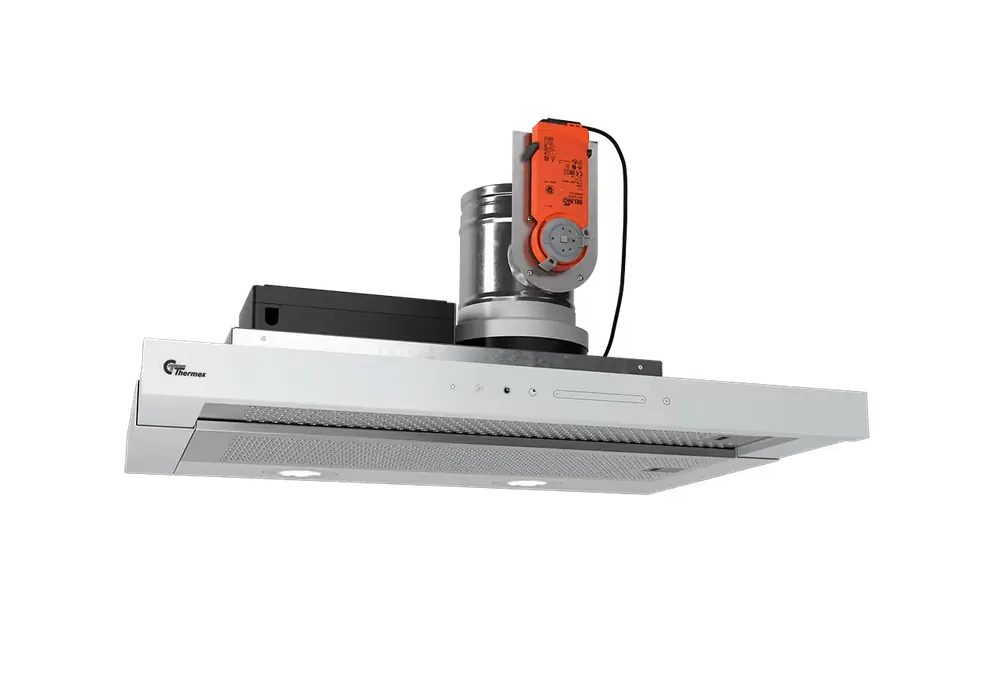 Alsace 60 cm hvit u/motor, balansert ventilasjon