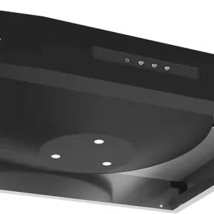 Airgrip – sentralventilation, Rf/Sort, med hygrostat