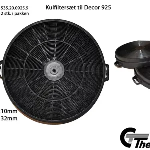 Kulfilter t/decor 925