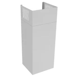 Forl. adaptor Mini Perpig-Bordeaux Hvid, 1x 1000 mm, 255×250