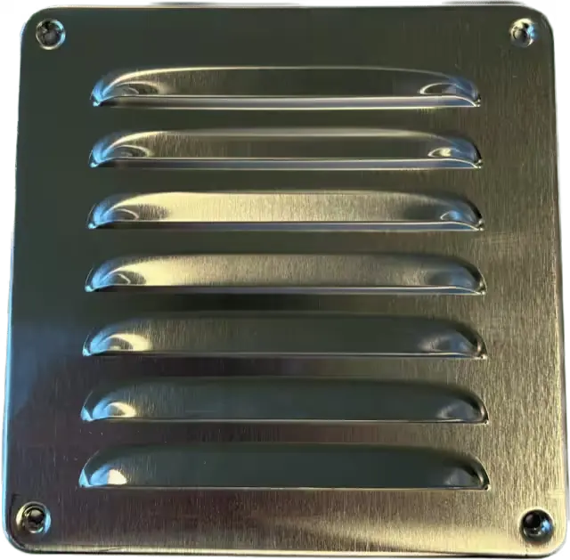 Metal lamelrist 15×15 cm