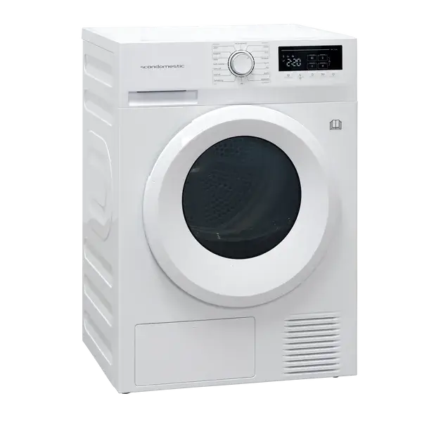 Scandomestic Tørketrommel 8kg varmepumpe TDH28WE *