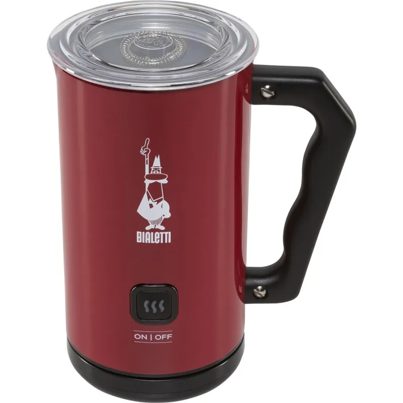 Bialetti MKF02 Automatisk melkeskummer/v armer Rød