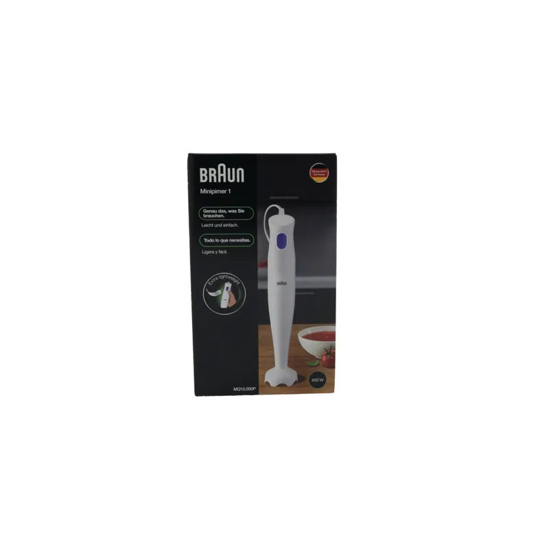 Braun MQ10.000P Kjøkkenmaskin 450 Hvit
